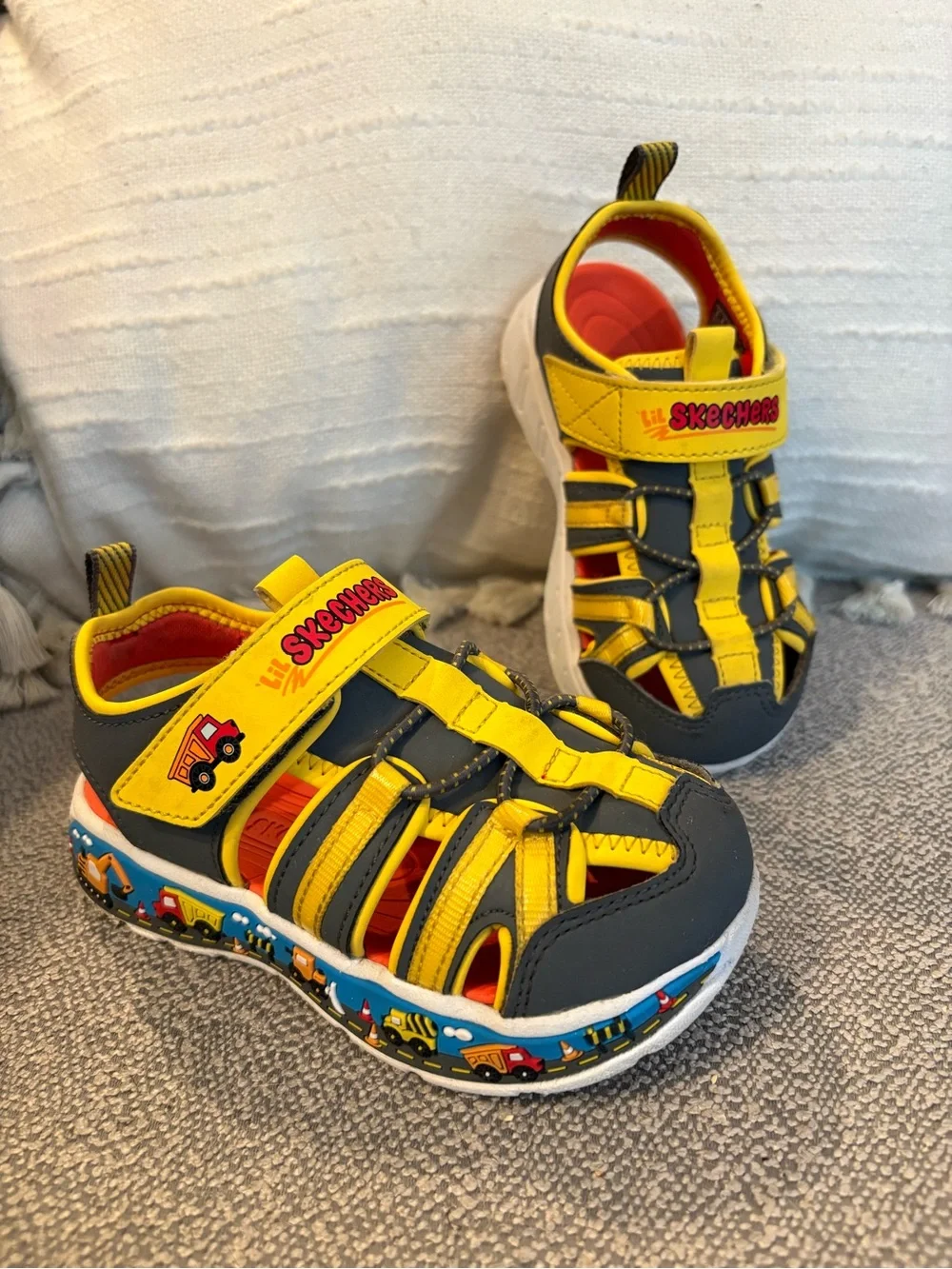 Skechers Construction Theme Sandals 🚧